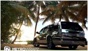 2014 GMC Yukon Denali by Metro Wrapz on Forgiato Wheels