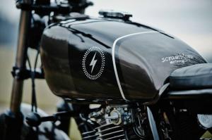 1980 Yamaha SR500 Custom by Scramblers Motorcycles