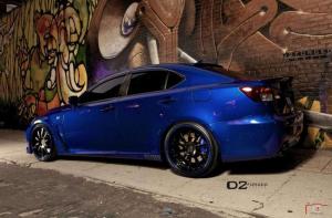 2014 Lexus IS F-Sport by D2Forged Wheels