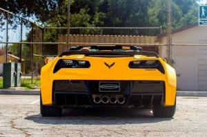 2014 Chevrolet Corvette Stingray Convertible Orange Ray by Forgiato Wheels
