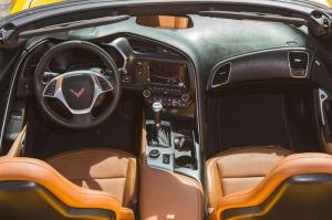 2014 Chevrolet Corvette Stingray Convertible Orange Ray by Forgiato Wheels