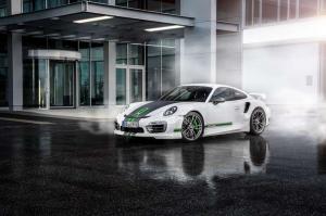2014 Porsche 911 Turbo White by TechArt