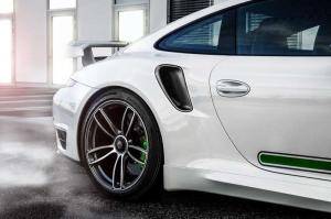 2014 Porsche 911 Turbo White by TechArt