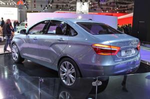 2014 Lada Vesta Concept Live From Moscow 2014