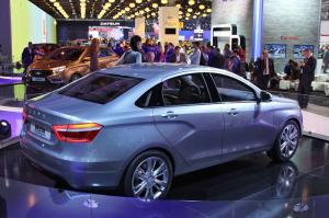 2014 Lada Vesta Concept Live From Moscow 2014