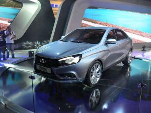 2014 Lada Vesta Concept Live From Moscow 2014