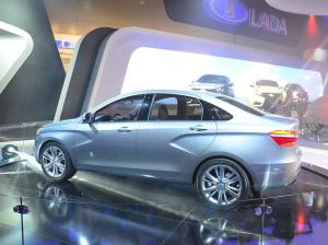 2014 Lada Vesta Concept Live From Moscow 2014