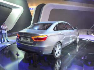 2014 Lada Vesta Concept Live From Moscow 2014