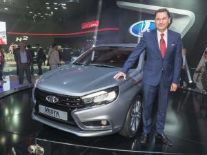 2014 Lada Vesta Concept Live From Moscow 2014