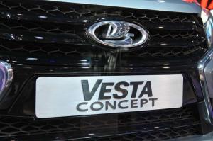 2014 Lada Vesta Concept Live From Moscow 2014