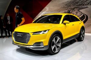 2014 Audi TT OffRoad Concept Live From Moscow 2014