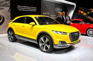2014 Audi TT OffRoad Concept Live From Moscow 2014
