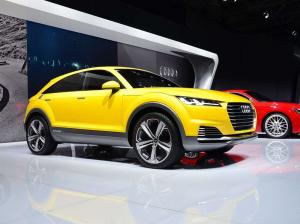 2014 Audi TT OffRoad Concept Live From Moscow 2014