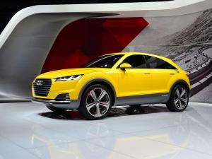 2014 Audi TT OffRoad Concept Live From Moscow 2014