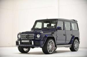 2014 Mercedes-Benz G63 AMG Mystic Blue Widestar by Brabus