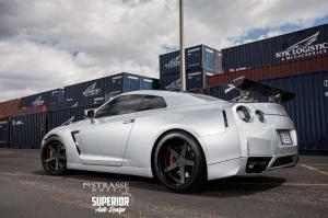 2014 Nissan GT-R by Superior Auto Design and Strasse Wheels