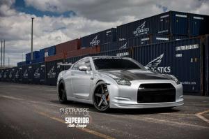 2014 Nissan GT-R by Superior Auto Design and Strasse Wheels