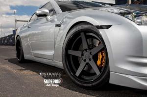 2014 Nissan GT-R by Superior Auto Design and Strasse Wheels