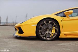 2014 Lamborghini Aventador on Bronze PUR Wheels by SR Auto Group