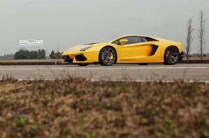 2014 Lamborghini Aventador on Bronze PUR Wheels by SR Auto Group