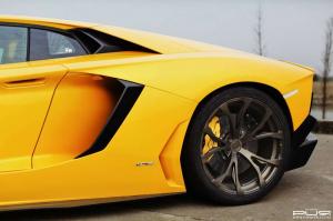 2014 Lamborghini Aventador on Bronze PUR Wheels by SR Auto Group