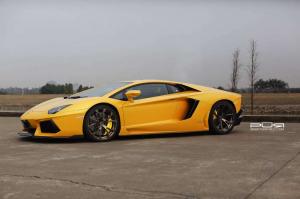 2014 Lamborghini Aventador on Bronze PUR Wheels by SR Auto Group