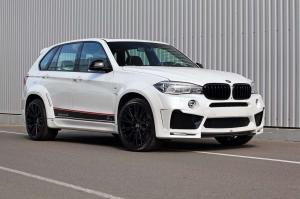 BMW X5 M50d получил обвес CLR RS от Lumma Design в ателье TopCar