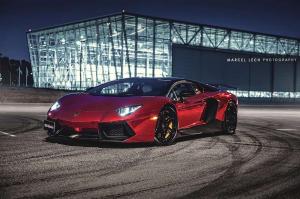 Красно-черный Lamborghini Aventador LP700-4 от MM-Design
