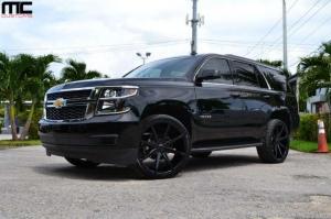 В MC Customs подвергли тюнингу внедорожник Chevrolet Tahoe