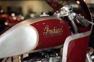 1949 Indian Scout Custom by Analog Motorcycles