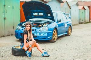 Любимая машина девушки: Subaru