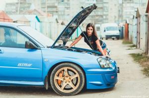 Любимая машина девушки: Subaru