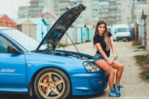 Любимая машина девушки: Subaru