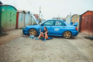 Любимая машина девушки: Subaru