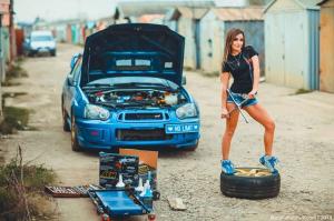 Любимая машина девушки: Subaru