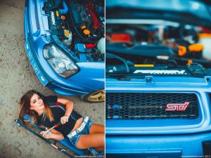 Любимая машина девушки: Subaru