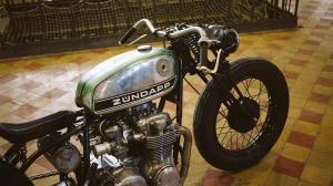 2014 Honda CB550 Zundapp Custom by Tin Can Customs