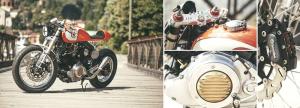 2014 Yamaha XV750 Orange Crush by Plan B