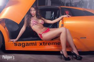 Красивая незнакомка и Lamborghini