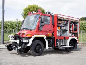 2014 Mercedes-Benz Unimog U400 TLF FFV Road-Railer