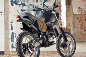 2014 Yamaha XT600 Arctic Monkey Custom by Left Hand Cycles