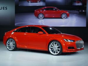 2014 Audi TT Sportback Concept Live From Paris 2014