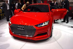 2014 Audi TT Sportback Concept Live From Paris 2014