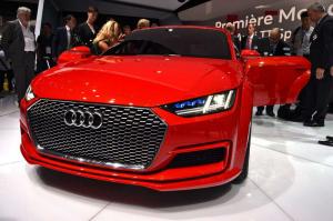 2014 Audi TT Sportback Concept Live From Paris 2014