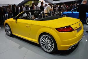 2014 Audi TTS Roadster Live From Paris 2014