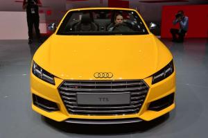 2014 Audi TTS Roadster Live From Paris 2014