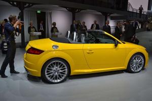 2014 Audi TTS Roadster Live From Paris 2014