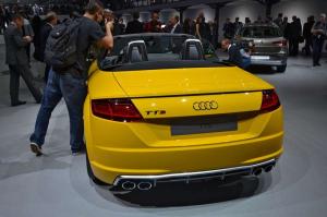 2014 Audi TTS Roadster Live From Paris 2014