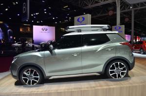 2014 SsangYong XIV-Adventure Concept Live From Paris 2014