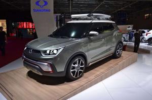 2014 SsangYong XIV-Adventure Concept Live From Paris 2014